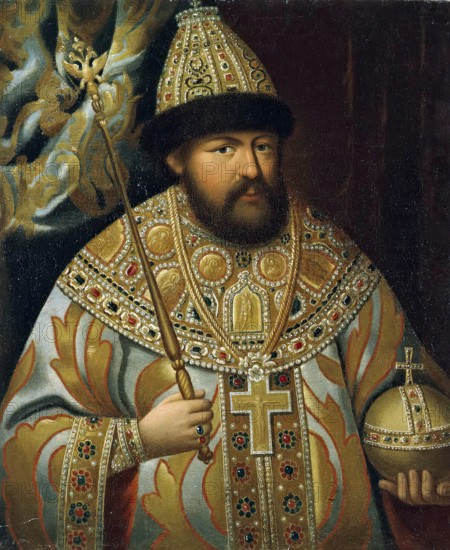 Portrait of Alexei Mikhailovich Romanov, 1800. Creator: Unknown.