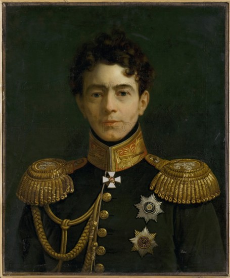 Portrait of Christopher A. von Lieven (1772/4-1838) (copy), 1851. Creator: Unknown.