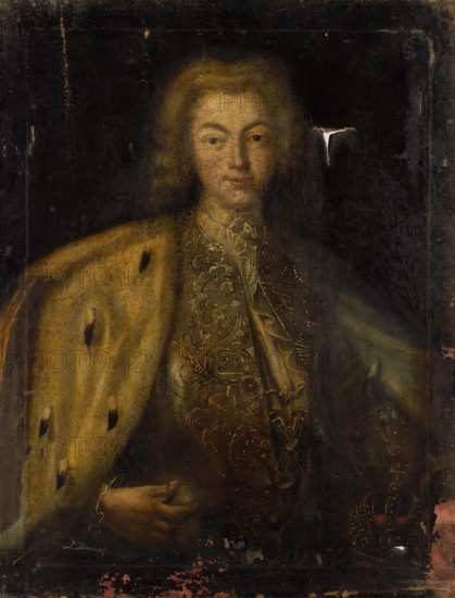 Portrait of Peter II, 1750. Creator: Unknown.