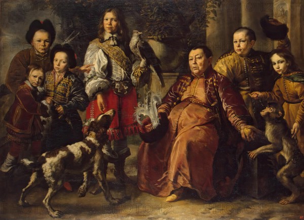 Family Portrait, 1664. Creator: Daniel Schultz.