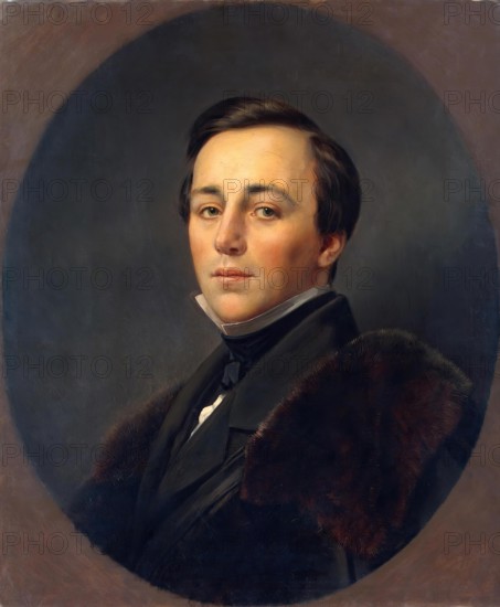 Portrait of Alexei Bobrinsky, 1850. Creator: Franz Kruger.