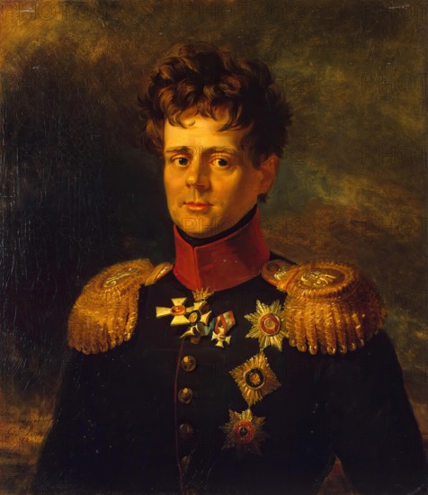 Portrait of Eugene, Prince of Wurttemberg (1787/88-1857), 1825. Creator: George Dawe.