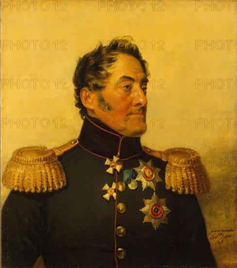 Portrait of Lev M. Yashvil (1768-1836), 1822. Creator: George Dawe.