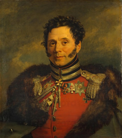 Portrait of Nikolai I. Depreradovich (1767-1843), 1822. Creator: George Dawe.