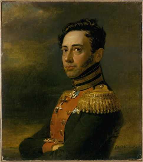 Portrait of Piotr Zheltukhin (1777-1829), 1823. Creator: George Dawe.