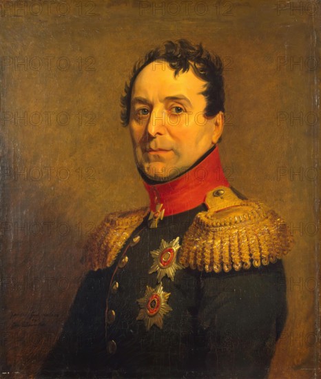 Portrait of Pyotr A. Tolstoy (1769/71-1844), 1822. Creator: George Dawe.