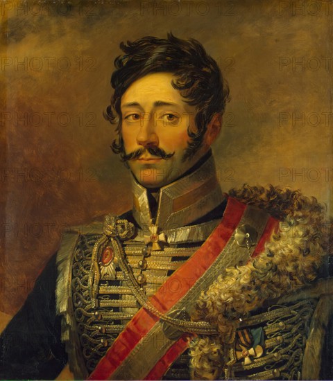 Portrait of Alexey P. Melissino (1759-1813), 1822. Creators: George Dawe, Workshop of George Dawe.