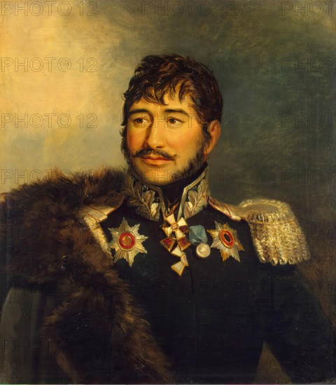 Portrait of Gavriil A. Lukovkin (1772 - after 1849), 1824. Creators: George Dawe, Workshop of George Dawe.