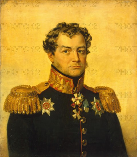 Portrait of Kirill F. Kazachkovsky (1760-1829), 1823. Creators: George Dawe, Workshop of George Dawe.