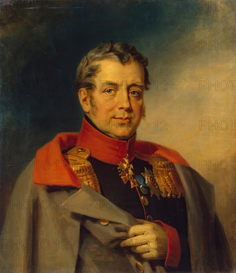 Portrait of Mikhail D. Balk (1764-1818), 1824. Creators: George Dawe, Workshop of George Dawe.