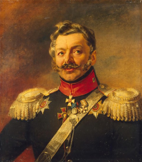 Portrait of Pavel P. Pahlen (1775-1834) (2nd), 1821. Creators: George Dawe, Workshop of George Dawe.