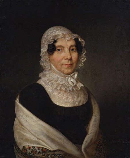 Portrait of Golitsyna, 1825. Creator: Grigory Ugryumov.