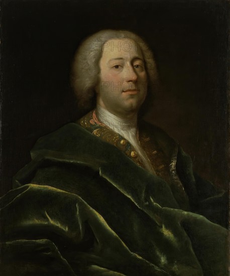 Portrait of Doctor I.A. Atsaretti of Peter I, 1717. Creator: Johann Balthasar Frankart.