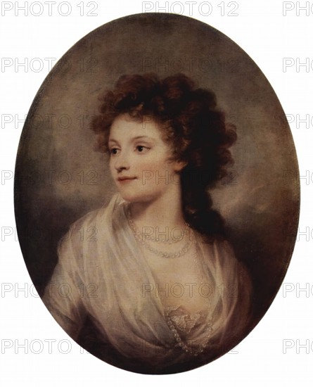 Portrait of Charlotte Bach Mannteufel, 1793. Creator: Jozef Grassi.