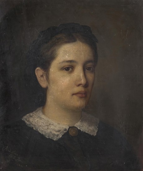 Anastasia Aleksandrovna Botkina, 1862. Creator: Mikhail Botkin.