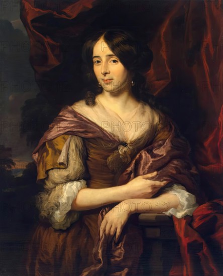 Portrait of a Young Woman, 1678. Creator: Nicolaes Maes.