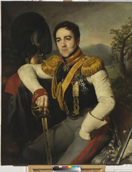 Vladimir Stepanovich Apraksin, 1829. Creator: Nikifor Krylov.