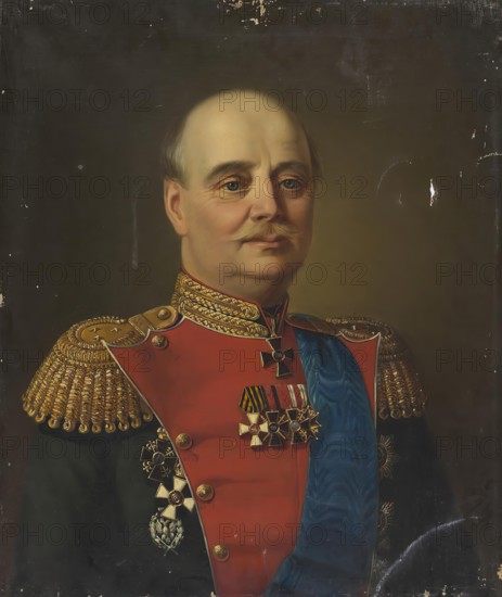 Portrait of N.I. Miller, 1879. Creator: Pavel Porohovnikov.