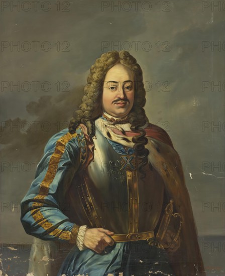 Portrait of Franz Lefort, 1845. Creator: Rudolf Zhukovsky.