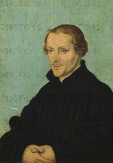 Portrait of Philipp Melanchton, 1532. Creator: Lucas Cranach the Elder.