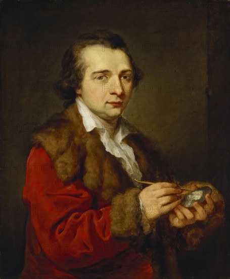 Portrait of Karl Leberecht (?), 1785. Creator: Angelica Kauffman.
