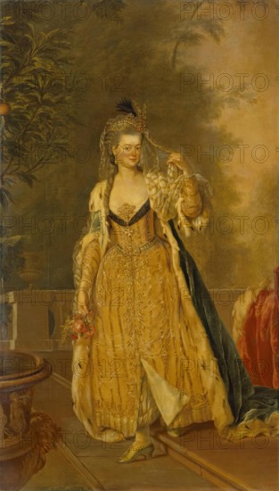 Portrait of Anna Elizabeth Louise Ferdinanda of Prussia, 1773. Creator: Anna Dorothea Therbusch.