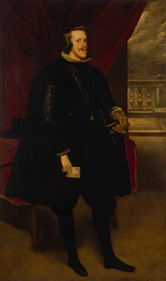 Portrait of Philip IV, King of Spain, 1640. Creator: Diego Velasquez.