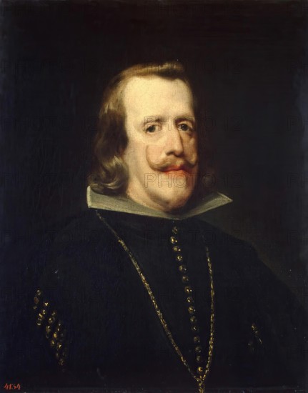 Portrait of Philip IV, King of Spain, 1658. Creator: Workshop of Diego Velázquez.