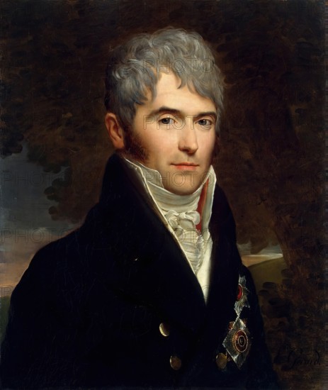 Portrait of Prince Viktor Kochubey, 1809. Creator: Francois Pascal Simon Gerard.
