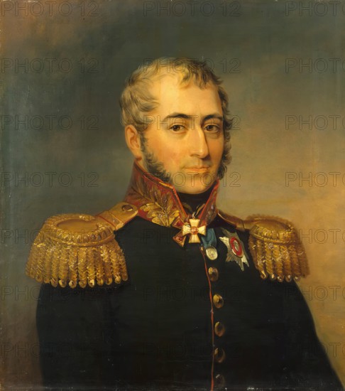 Portrait of Andrey P. Zass (1753-1816) (1st)), 1824. Creator: George Dawe.