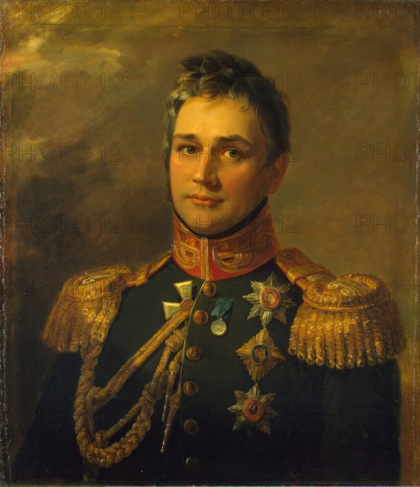 Portrait of Mikhail S. Vorontsov (1782-1856), 1822. Creator: George Dawe.