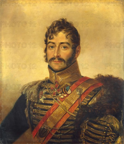 Portrait of Yegor I. Meller-Zakomelsky (1767-1830), 1823. Creator: George Dawe.