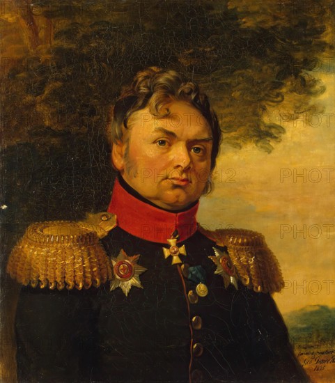 Portrait of Pavel N. Choglokov (1772-1832), 1825. Creator: George Dawe.
