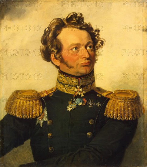 Portrait of Karl I. Bistrom (1770-1838) (1st), 1822. Creator: George Dawe.