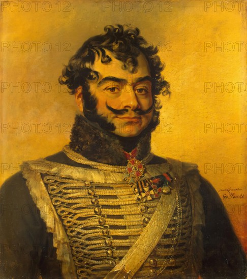 Portrait of David A. Delyanov (1763-1837), 1822. Creator: George Dawe.
