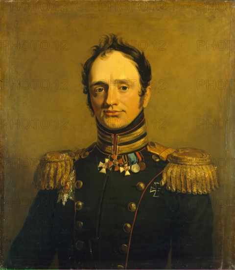 Portrait of Boris Kh. Richter (1782-1832), 1822. Creator: George Dawe.