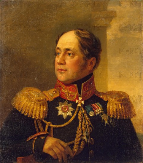Portrait of Nikolai M. Sipyagin (1785-1828), 1822. Creator: George Dawe.