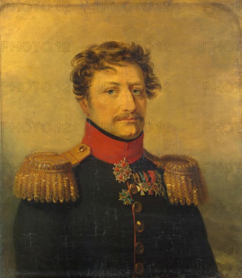 Portrait of Osip F. (Joseph) Dolon (1774-1821), 1827. Creator: George Dawe.