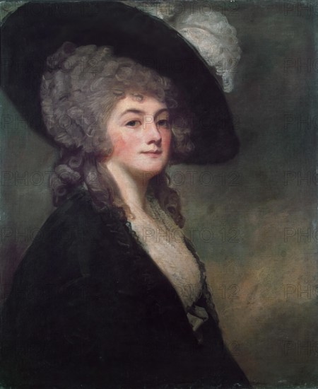 Portrait of Mrs Harrit Greer, 1781. Creator: George Romney.