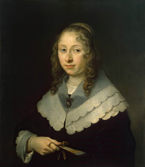 Portrait of a Woman, 1659. Creator: Govaert Flinck.