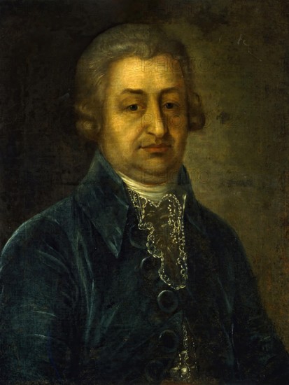 Portrait of Count M.S. Sheremetev, 1791. Creator: Ivan Argunov.