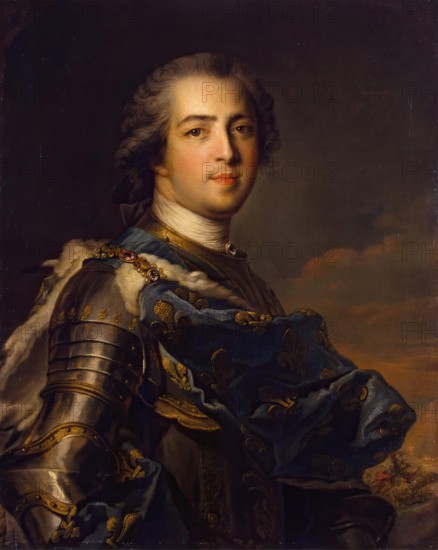 Portrait of Louis XV of France, 1745. Creator: Jean-Marc Nattier.