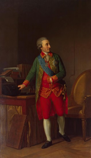Portrait of Prince Nicolai Saltykov, 1785. Creator: Friedrich Tischbein.