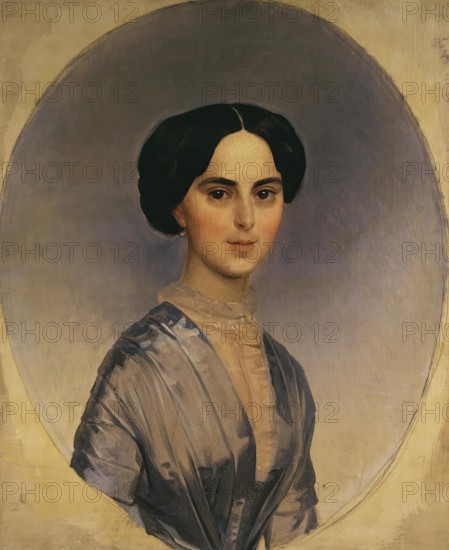 Portrait of Sophia Shuvalova, married name Bobrinskaya, 1846. Creator: Karl Briullov.