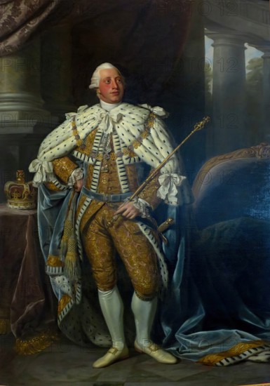 Portrait of George III, 1773. Creator: Nathaniel Dance-Holland.