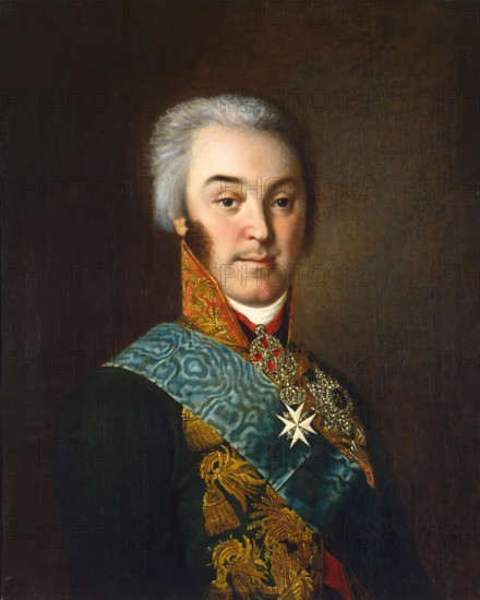 Portrait of Count Nikolay Sheremetev, 1799. Creator: Nikolay Argunov.