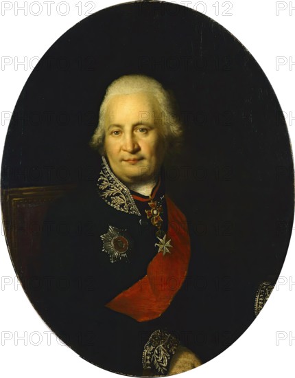 Portrait of N.N.Bantysh-Kamensky, 1811. Creator: Nikolay Argunov.