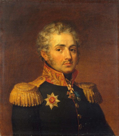 Portrait of Ivan Ye. Shevich (1754-1813), 1822. Creator: Workshop of George Dawe.
