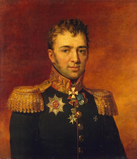 Portrait of Pyotr G. Likhachov (1758-1813), 1822. Creator: Workshop of George Dawe.