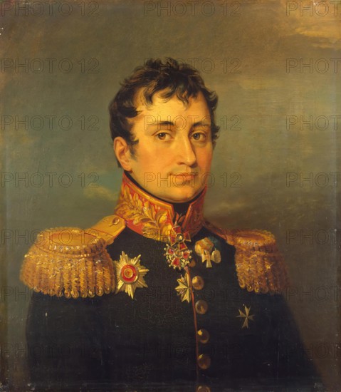Portrait of Pavel A. Filisov (1769-1821), 1824. Creator: Workshop of George Dawe.